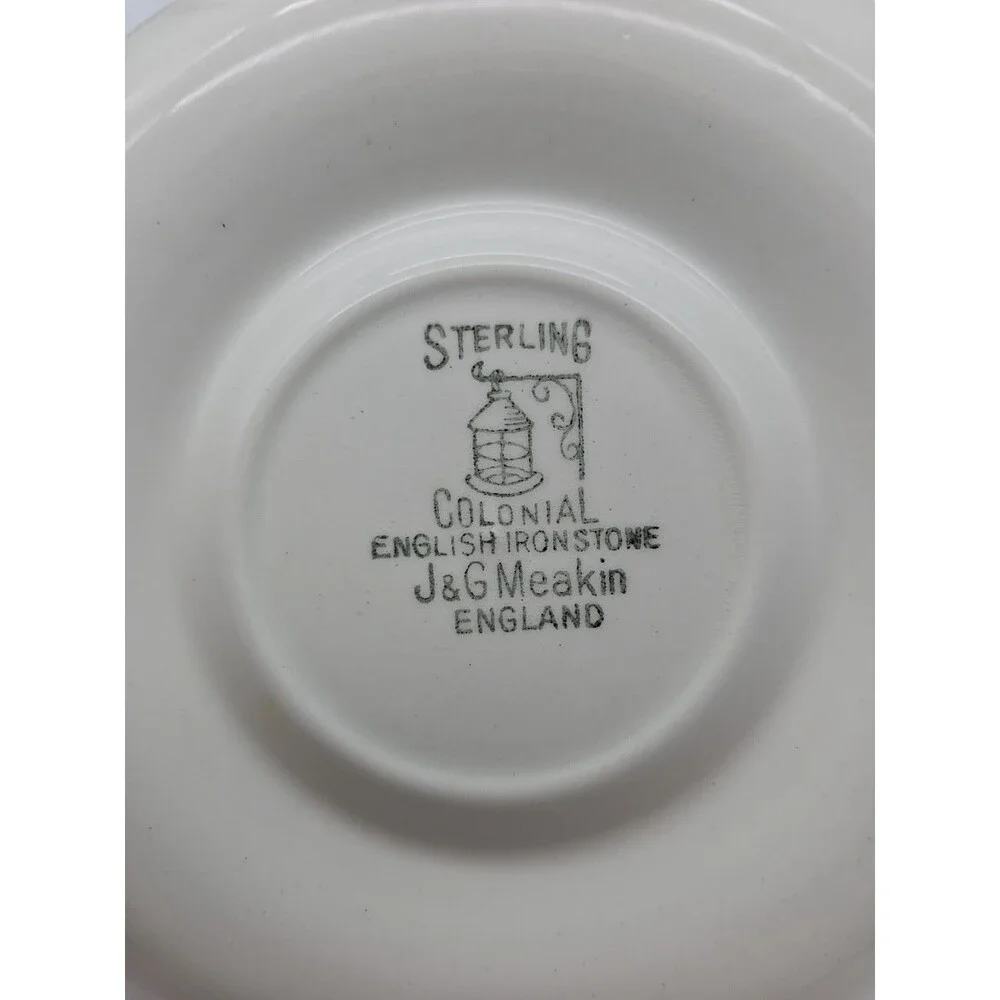 J & G Meakin Sterling Colonial English Ironstone 5.75